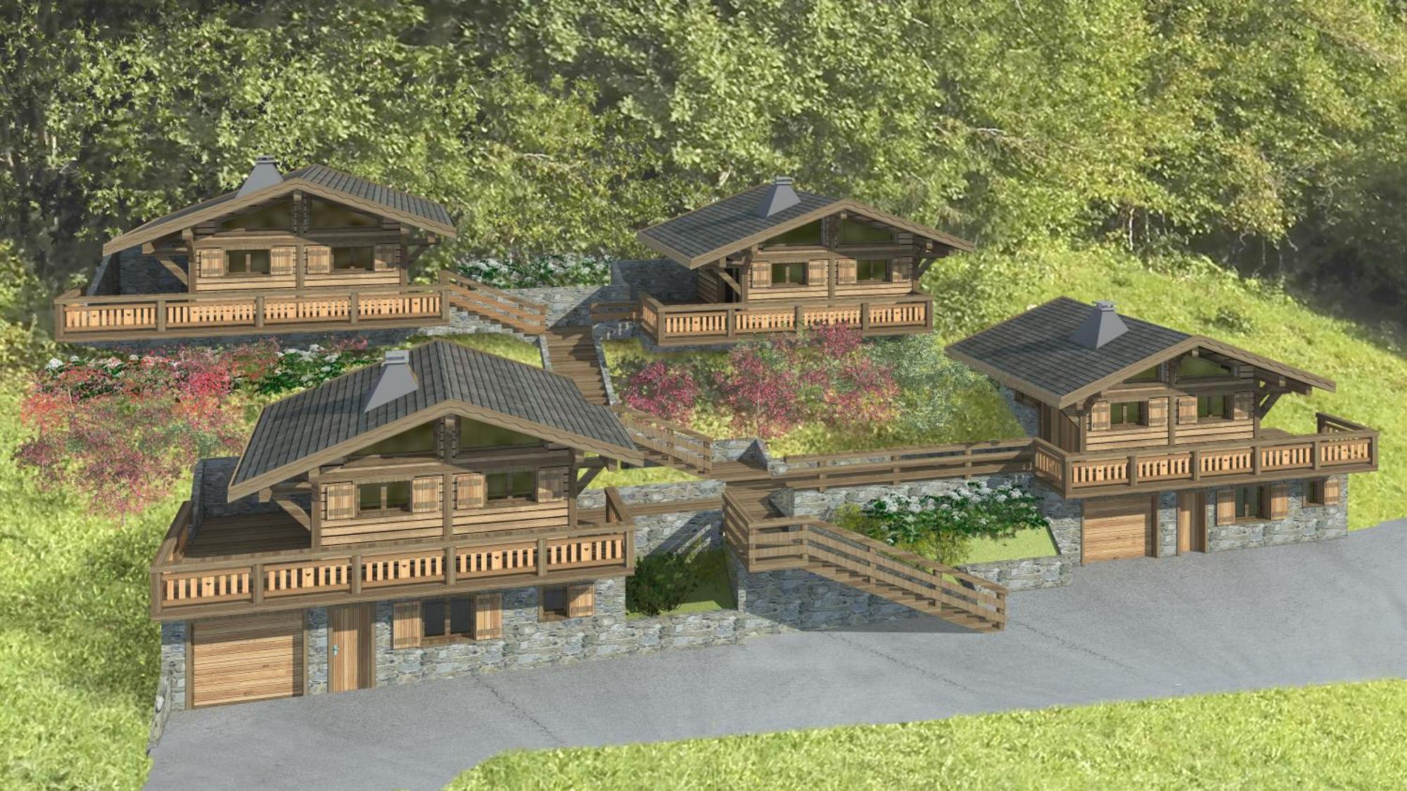 Savoya Lodges Châtel Екстериор снимка